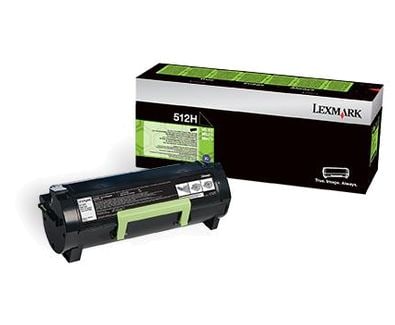 Lexmark 512H Rückgabe-Toner Schwarz für ca. 5.000 Seiten