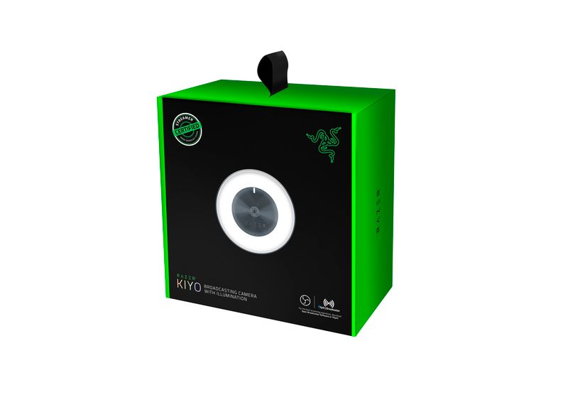 Razer Kiyo Desktop Streaming Kamera mit Ringleuchte