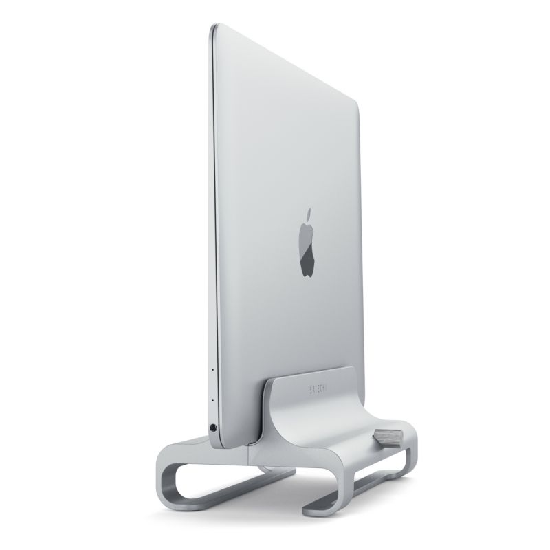 Satechi Aluminum Laptop Stand vertical silber