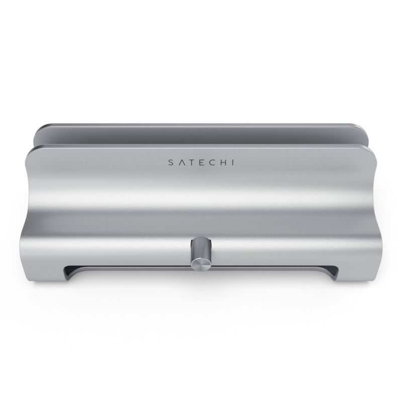 Satechi Aluminum Laptop Stand vertical silber