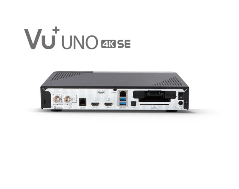 VU+ Uno 4K SE DVB-S2 FBC Tuner Linux Receiver UHD 2160p