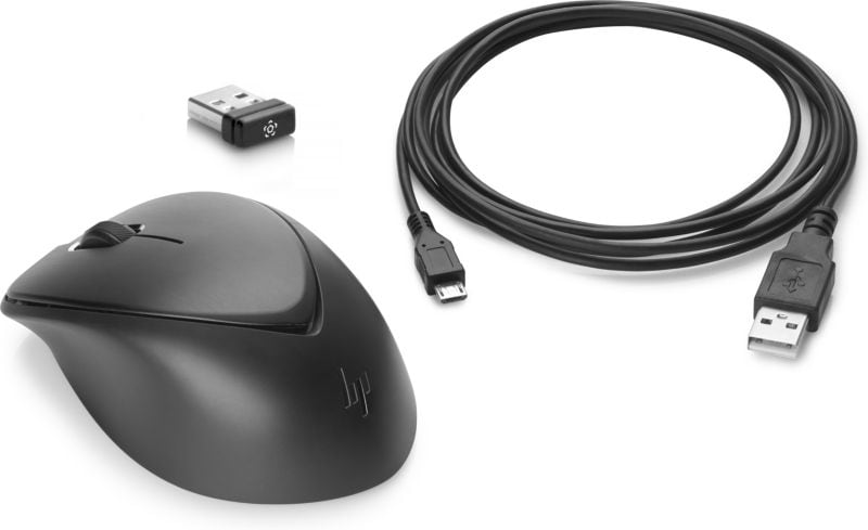 HP Maus 1JR31AA kabellos USB schwarz