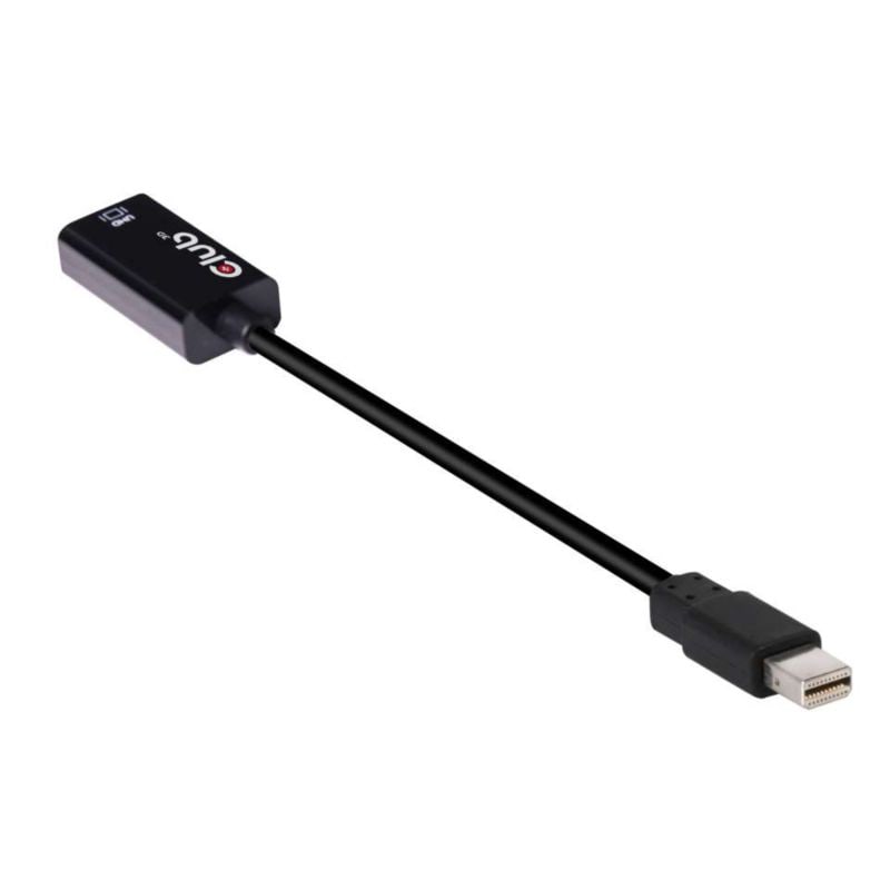 Club 3D mini DisplayPort 1.4 zu aktiven HDMI 2.0a Adapter HDR schwarz