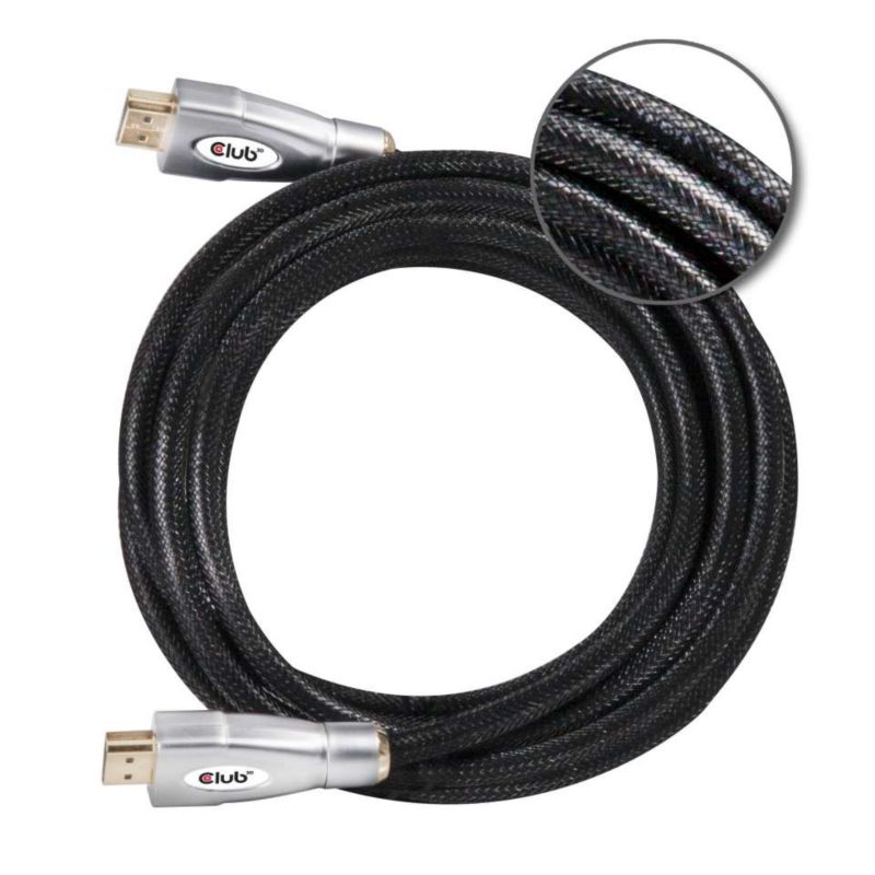 Club 3D HDMI 2.0 Kabel 5m 4K60Hz UHD St./St. schwarz