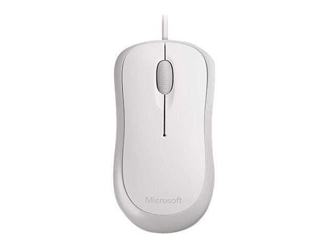 Microsoft Basic Optical Mouse USB Weiß Bulk