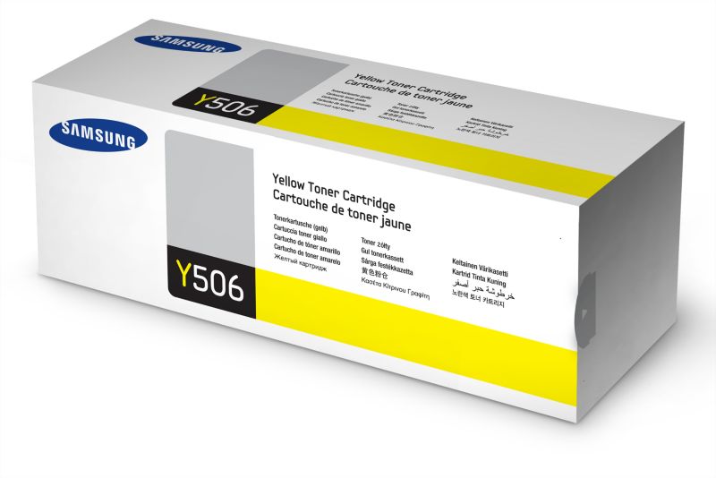 Samsung CLT-Y506L Original Toner Gelb für ca. 3.500 Seiten