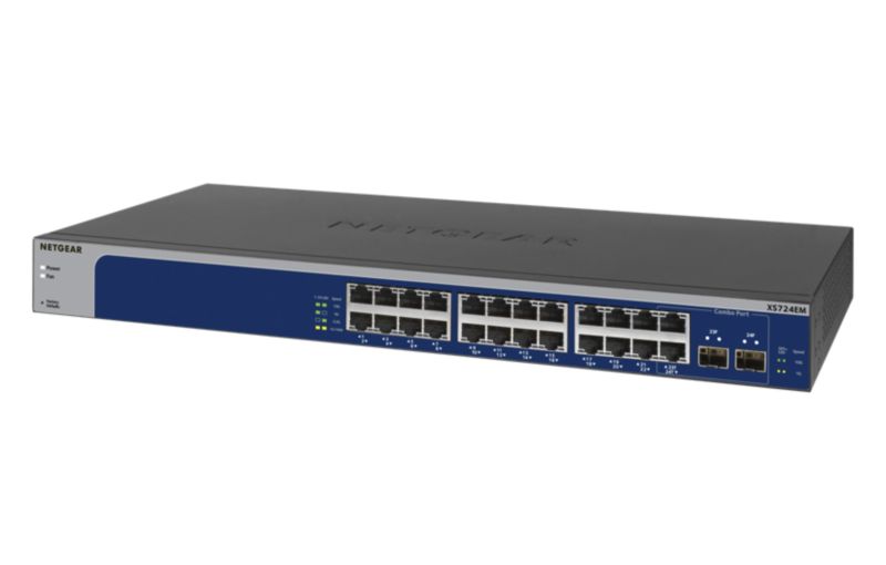 Netgear XS724EM 24x 10Gigabit/Multi Gigabit Smart Switch (+2x 10G Combo SFP+)