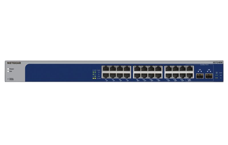 Netgear XS724EM 24x 10Gigabit/Multi Gigabit Smart Switch (+2x 10G Combo SFP+)