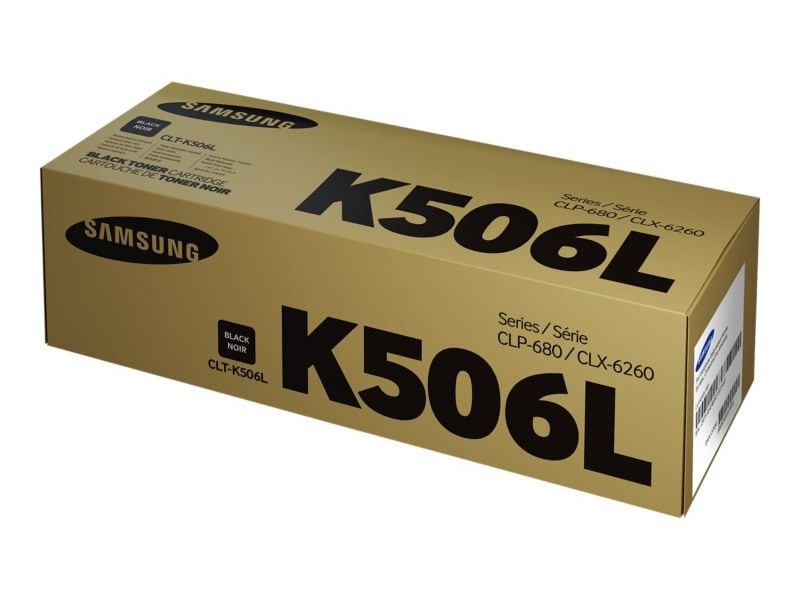 Samsung CLT-K506L Original Toner Schwarz für ca. 6.000 Seiten