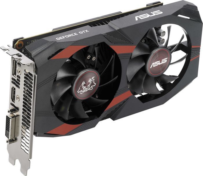 Asus Cerberus GeForce GTX 1050Ti OC 4GB GDDR5 DVI/HDMI/DP Grafikkarte
