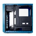 Fractal Design Focus G ATX Gaming Gehäuse mit Seitenfenster, Blau