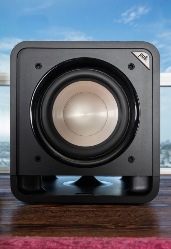 Polk HTS 10 Subwoofer 25,4cm (10") mit Power-Port schwarz