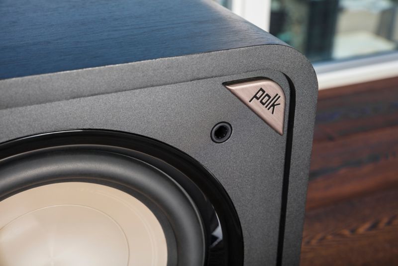 Polk HTS 10 Subwoofer 25,4cm (10") mit Power-Port schwarz