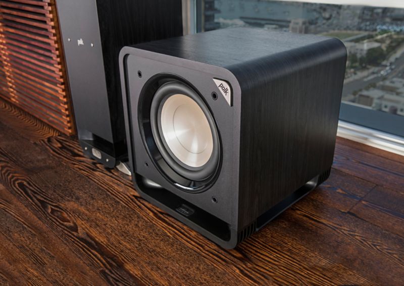 Polk HTS 10 Subwoofer 25,4cm (10") mit Power-Port schwarz