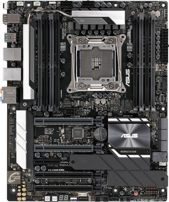 ASUS WS X299 PRO 2xGL/USB3.1/SATA600 ATX Mainboard X299 Sockel 2066