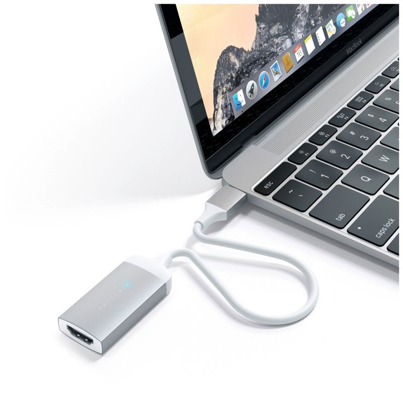 Satechi USB-C auf 4K HDMI Adapter Silber