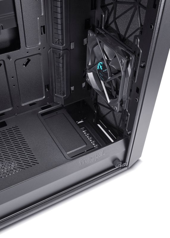 Fractal Design Meshify C ATX Gaming Gehäuse mit TG Seitenfenster, schallgedämmt