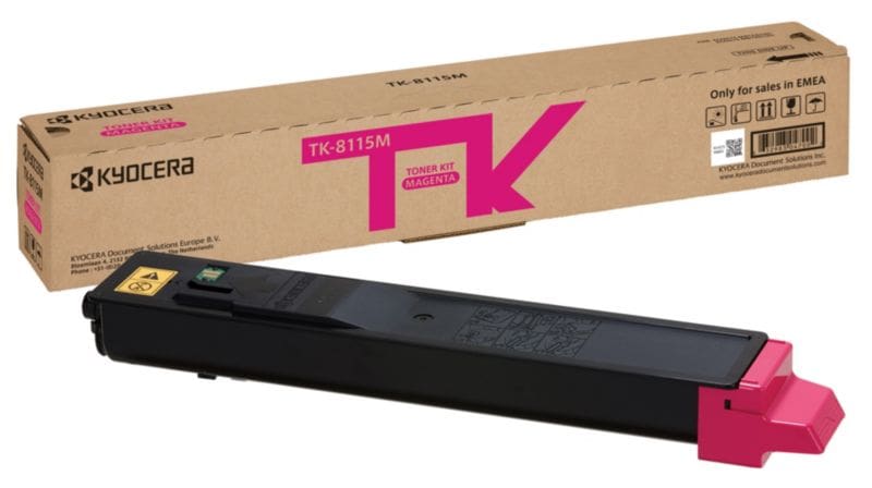 Kyocera TK-8115M / 1T02P3BNL0 Toner Magenta für ca. 6.000 Seiten