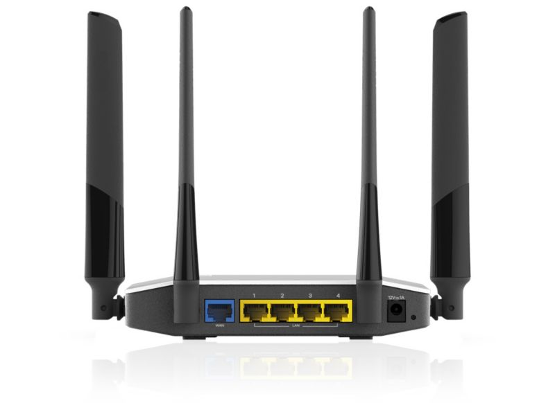 Zyxel NBG6604 AC1200 WLAN-ac Fast Ethernet Dualband Router