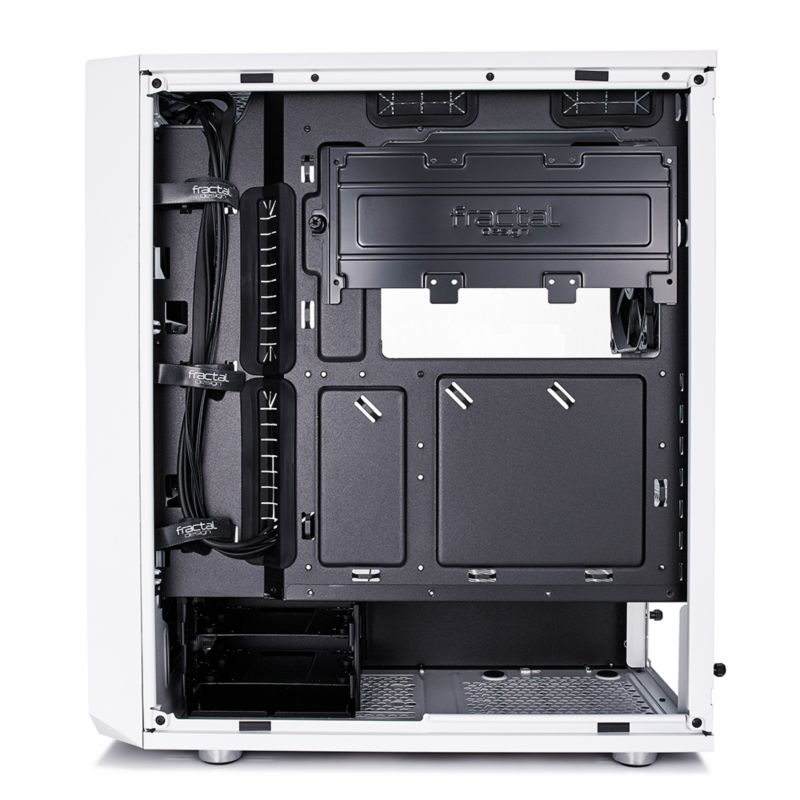 Fractal Design Meshify C White ATX Gaming Gehäuse mit TG Seitenfenster