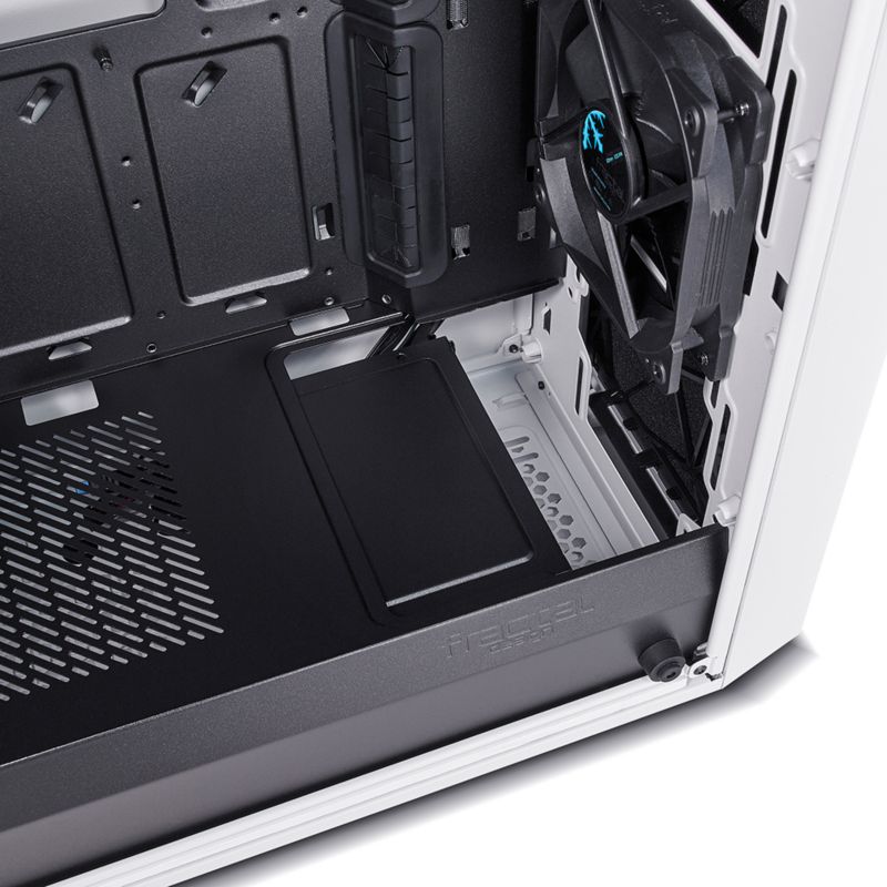 Fractal Design Meshify C White ATX Gaming Gehäuse mit TG Seitenfenster