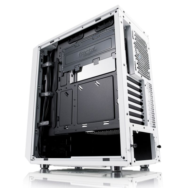 Fractal Design Meshify C White ATX Gaming Gehäuse mit TG Seitenfenster