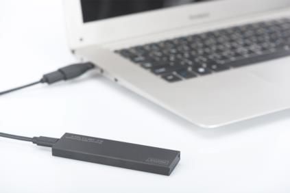DIGITUS B2B Shop  Boîtier externe de disque SSD, M.2 - USB de Type-C™