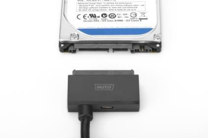 DIGITUS USB 3.1 Type-C - SATA 3 Adapterkabel für 2,5" SSDs/HDDs