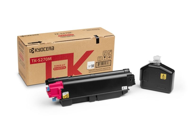 Kyocera Original Toner TK-5270M / 1T02TVBNL0 Magenta für ca. 2.500 Seiten