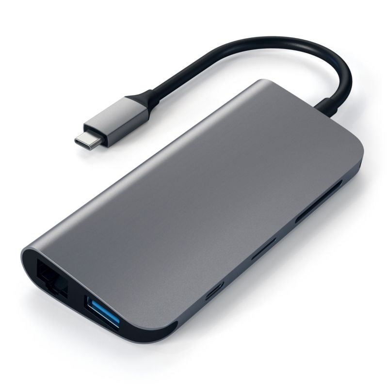 Satechi USB-C Multimedia Adapter Space Gray