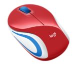 Logitech Wireless Mini Mouse M187 rot