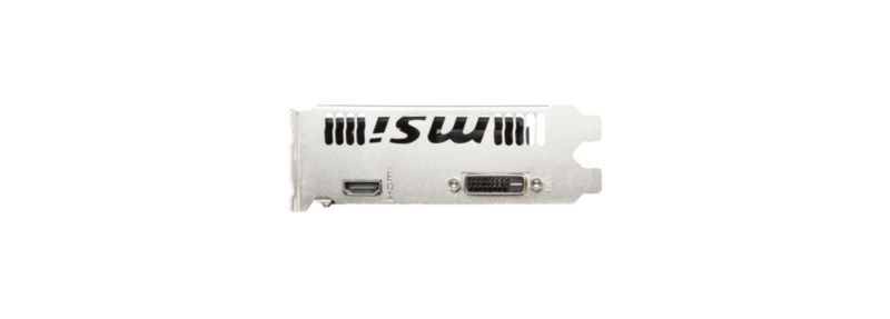 MSI GeForce GT 1030 Aero ITX 2GB GDDR5 Grafikkarte DVI/HDMI