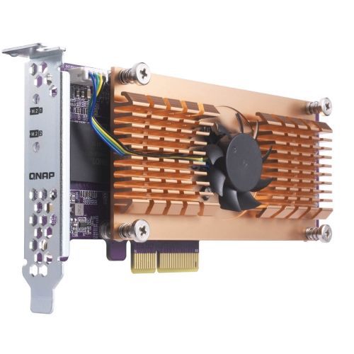 QNAP QM2 Card QM2-2P Dual M.2 22110/2280 PCIe SSD expansion card