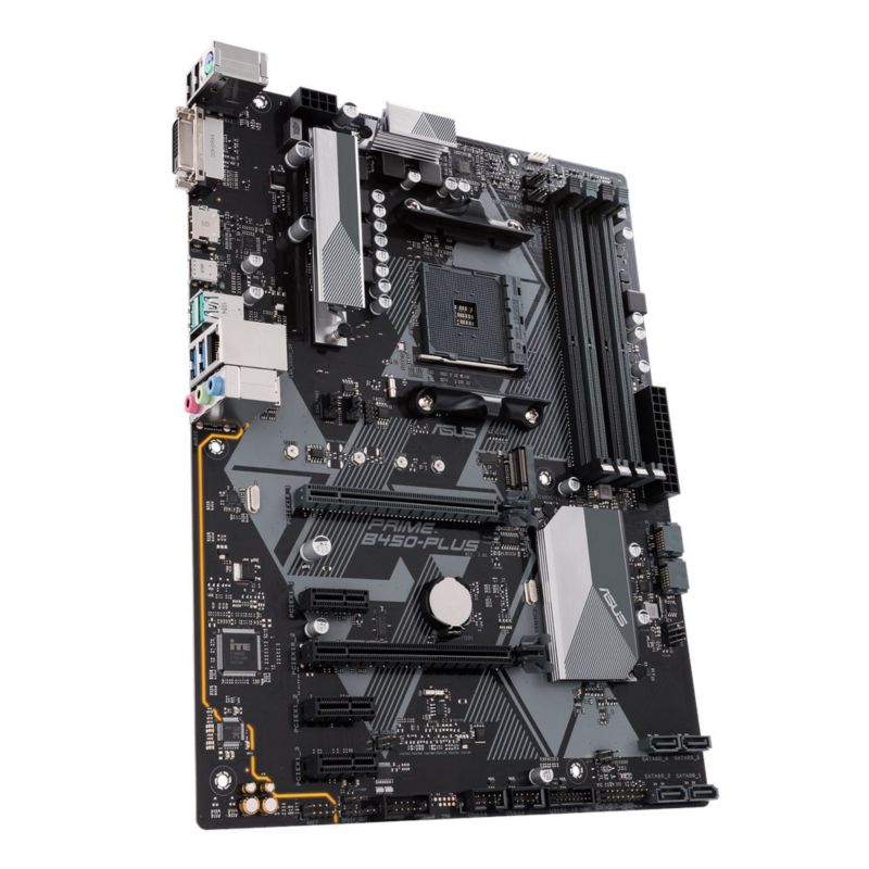 ASUS Prime B450-Plus ATX Mainboard Sockel AM4 M.2/USB3.1/HDMI/DVI