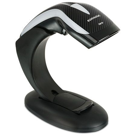 Datalogic Heron HD3100 Schwarz 1D-Barcodescanner (inkl. Stand und USB-Kabel)