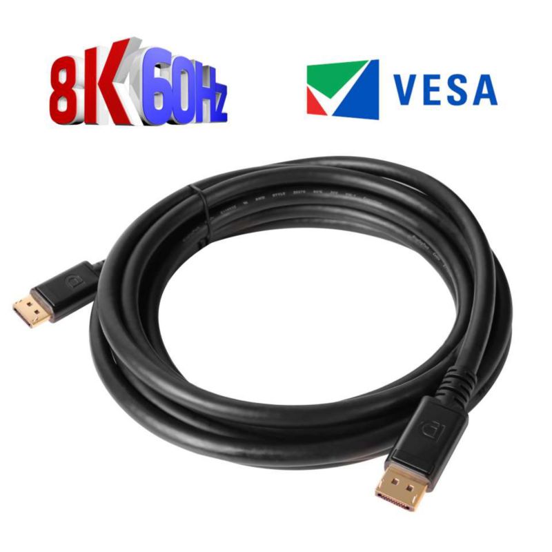 Club 3D DisplayPort 1.4 Kabel 4m DP zu DP HBR3 8K60Hz Vesa St./St. schwarz