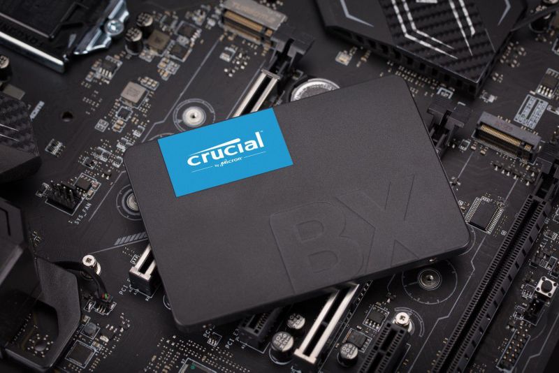 Crucial BX500 SSD 120GB 2.5zoll Micron 3D NAND TLC SATA600 - 7mm