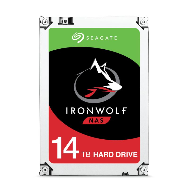 Seagate IronWolf NAS HDD ST14000VN0008 - 14TB 7200rpm 256MB 3.5zoll SATA600