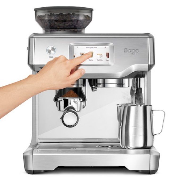 Sage Appliances SES880 Espresso-Maschine The Barista Touch, Edelstahl