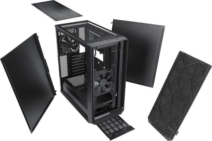 Fractal Design Meshify C ATX Gaming Gehäuse, schallgedämmt