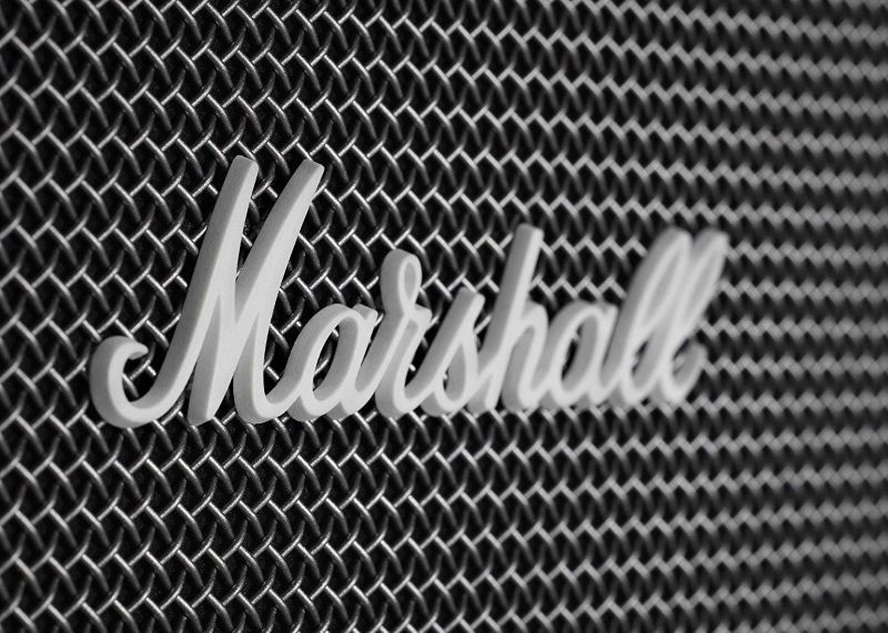 Marshall Kilburn II Tragbarer Bluetooth Lautsprecher schwarz