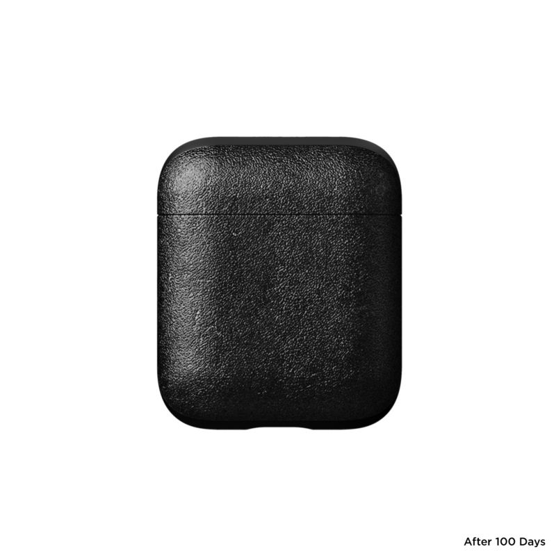 Nomad Airpod Case Leder schwarz