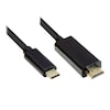 Good Connections Adapterkabel USB-C zu HDMI 2.0 4K2K/ UHD 1,0m schwarz