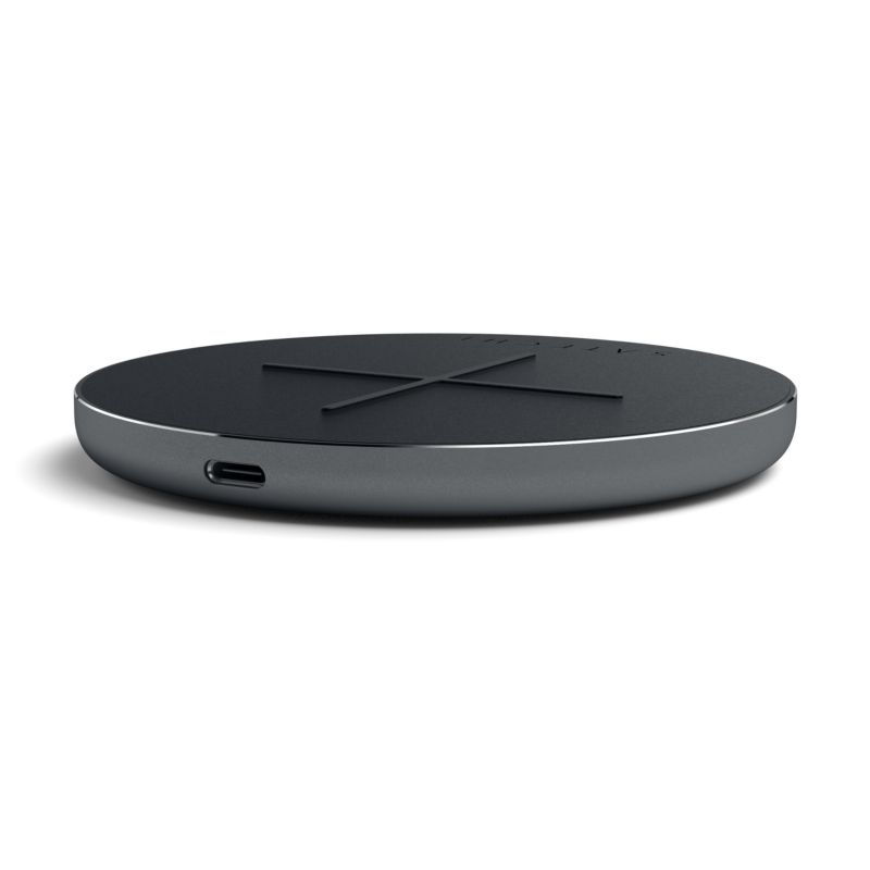 Satechi Wireless Fast-Charging Pad V2 Space Gray