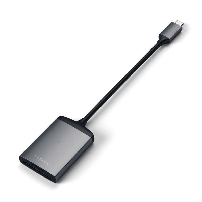 Satechi USB-C UHS-II Micro/SD Card Reader Space Gray