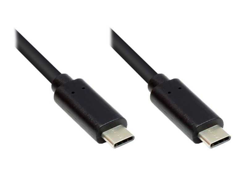 Good Connections Lade- und Datenkabel USB 3.1 zu USB-C 0,2m schwarz