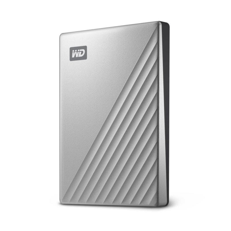 WD My Passport Ultra 2TB USB3.0 &amp; USB-C 2.5zoll - Silber