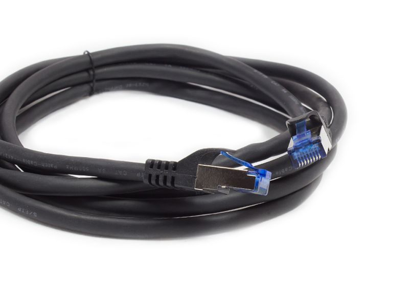 Good Connections 0,25m RNS Patchkabel SmartFLEX CAT6A S/FTP PiMF schwarz