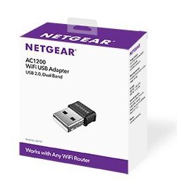 Netgear AC1200 A6150 WLAN-ac (USB 2.0, Dual-Band) Nano USB-Adapter