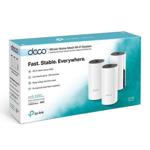 TP-LINK Deco M4 WLAN Mesh System (3-er Pack)